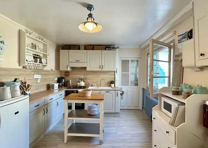 Du Pêcheur, Maison Avec Extérieur *